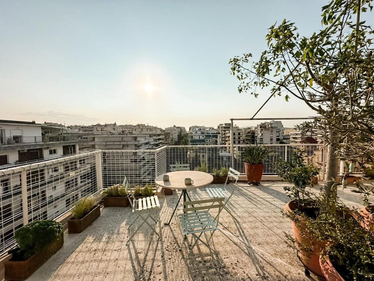 Beach Rooftop Athens Riviera Bagian luar foto