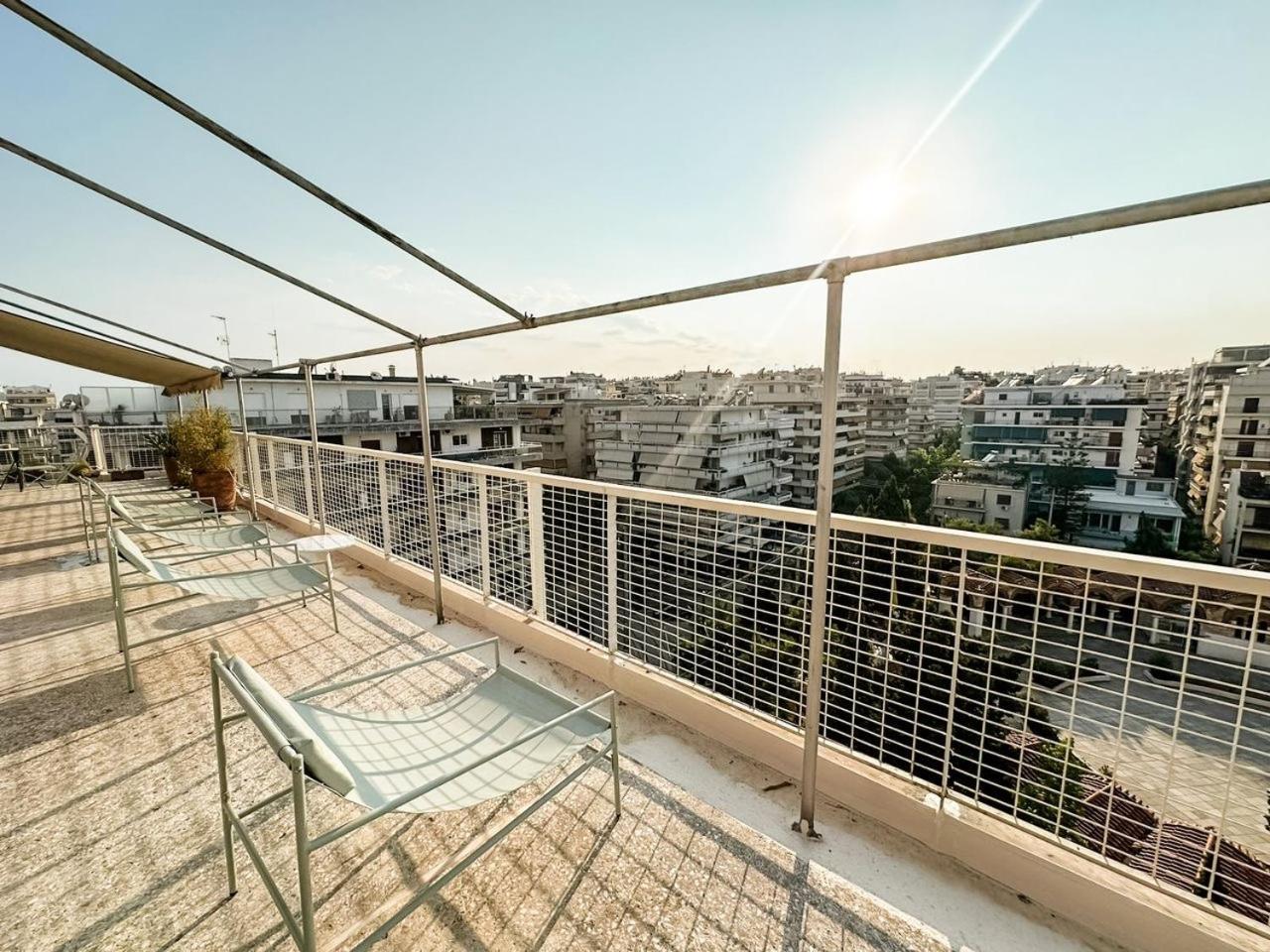 Beach Rooftop Athens Riviera Bagian luar foto