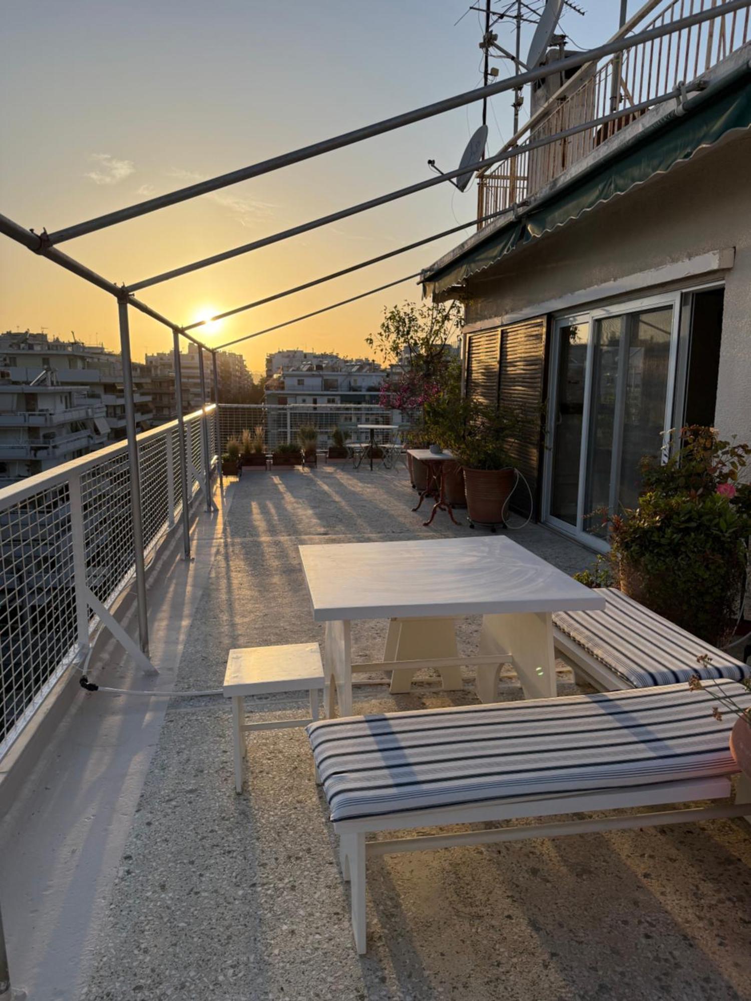 Beach Rooftop Athens Riviera Bagian luar foto